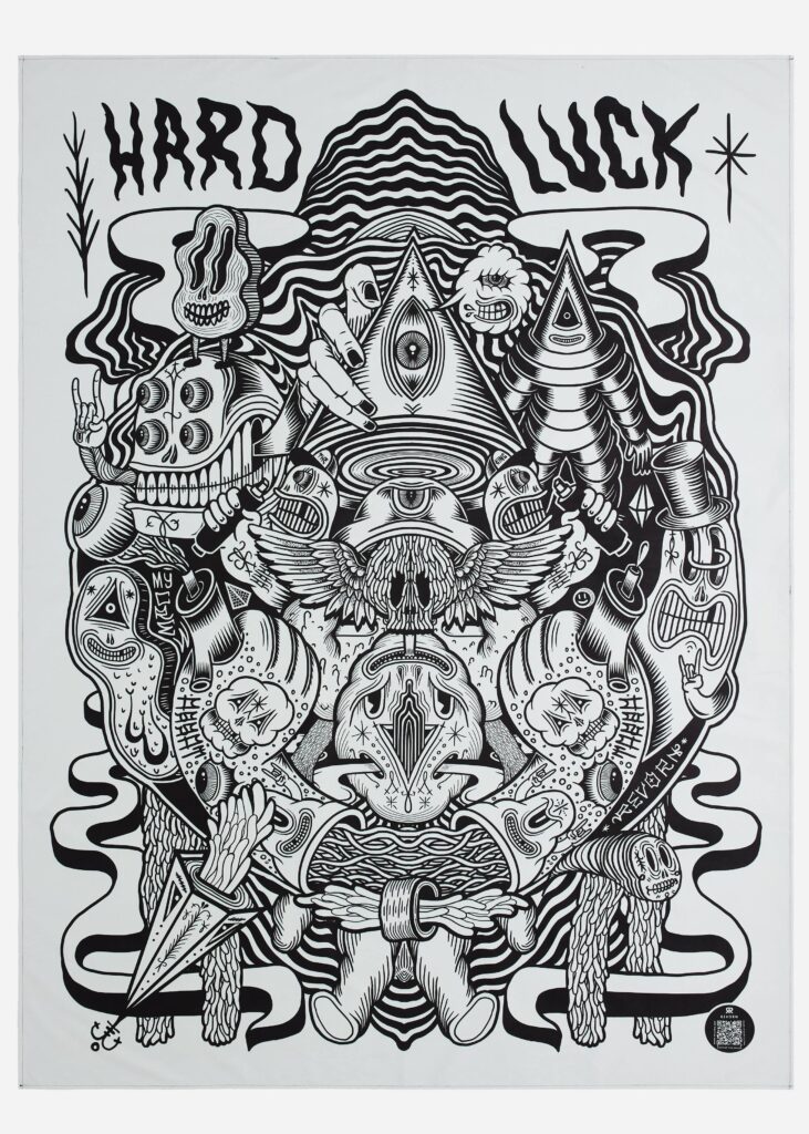 HARD LUCK GIANT TOWEL-1